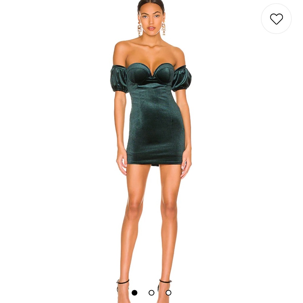 Off the shoulder mini dress